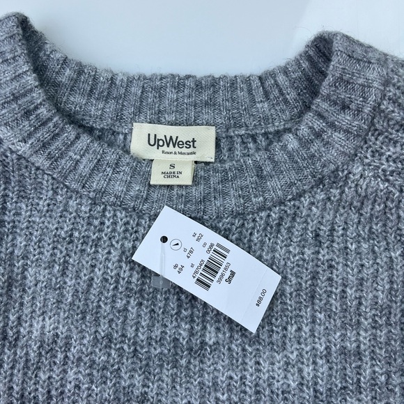 UpWest Comfy Sweater Dress in Grey N224 M- UW5, uw7 - Picture 6 of 14